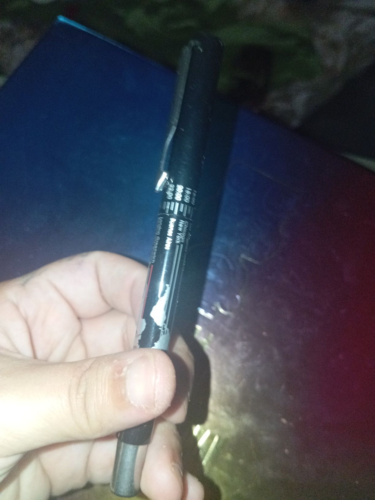 Caneta Parker sem tinta