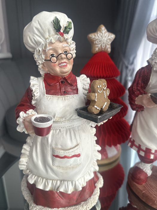 Декоративні фігури 32 см, містер і міссіс Санта