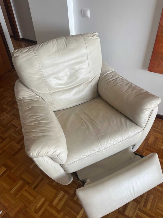 Maple Oscilatório em Pele Cabedal, Impecável como novo.