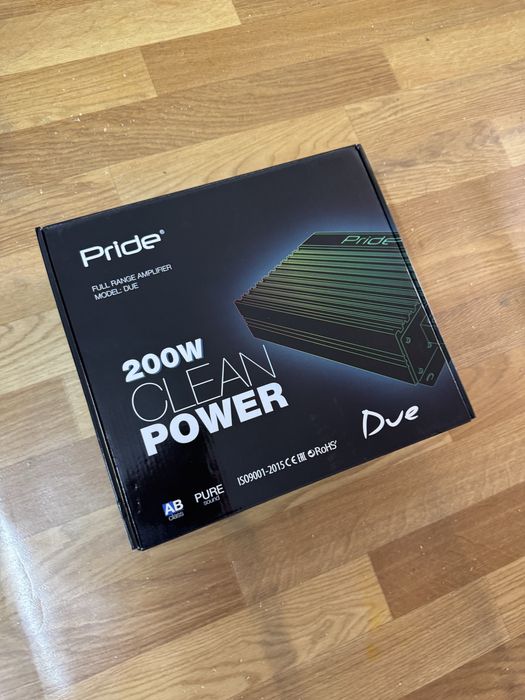 Новий Підсилювач Pride Due 200w 2-канальний усилитель