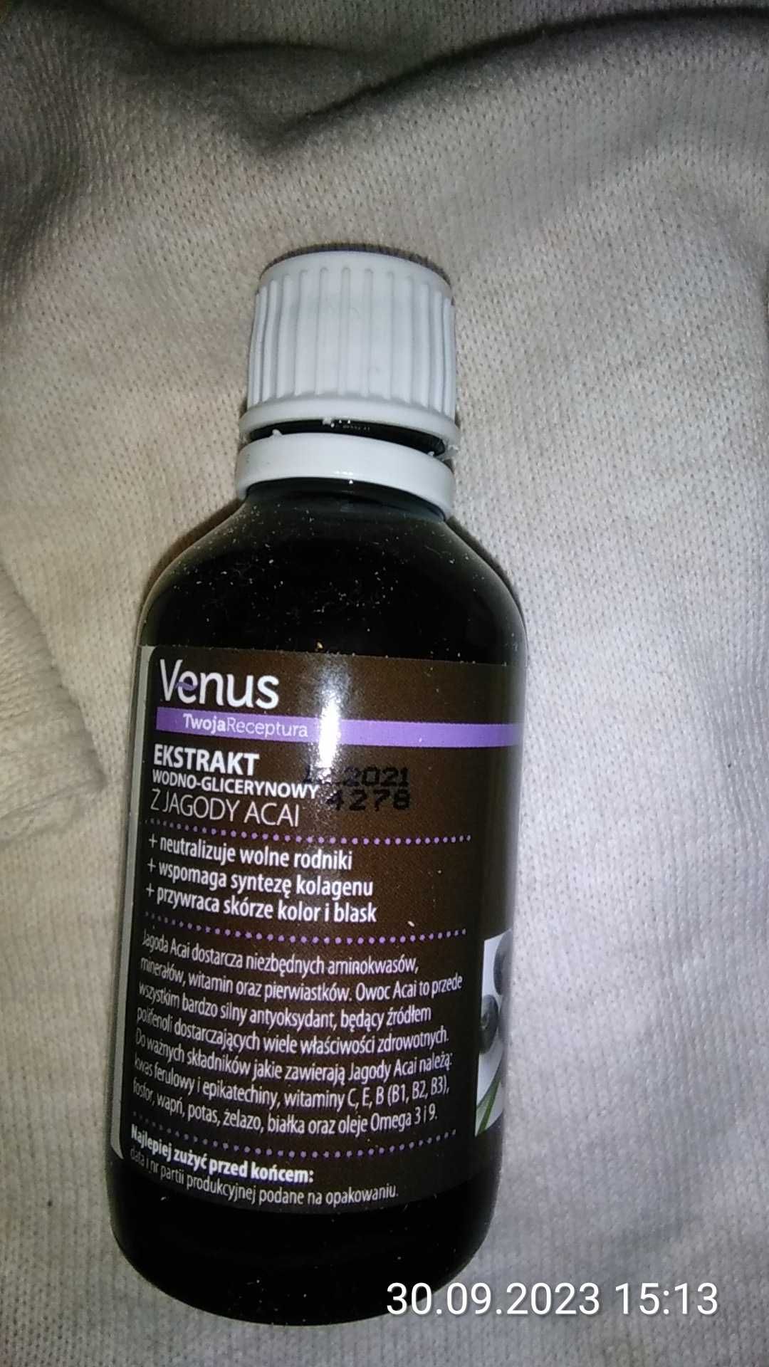 Venus ekstrakt wodno-glicerynowy jagody acai