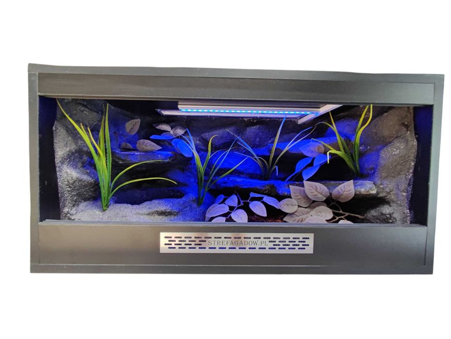 Terrarium tropikalne nr748 80/40/40 dla węża boa pyton DOSTĘPNE