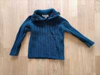Granatowy sweter chłopięcy Rebel r. 98