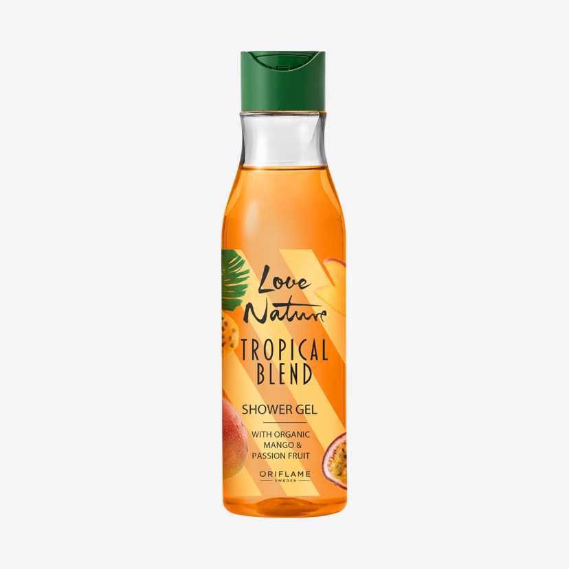 Żel pod prysznic Love Nature organicznym mango i marakują