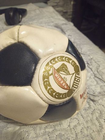 Piłka nożna retro Widzew Łódź firma POLSPORT Strzyżów