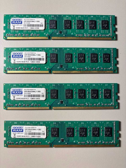 Pamięć RAM GOODRAM 32GB (4x8GB) 1600MHz CL11