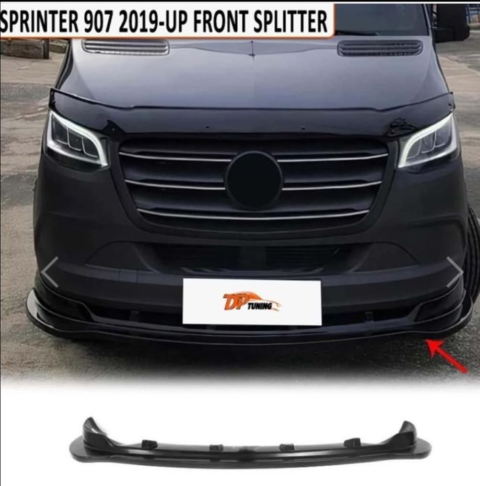 Sprinter 906/907 спринтер. Юбка/Тюнинг бампера/Передняя лип накладка
