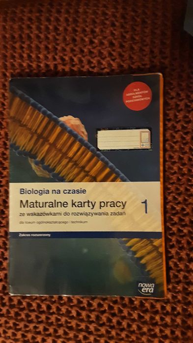 Biologia na czasie 1 karty pracy zakres rozszerzony