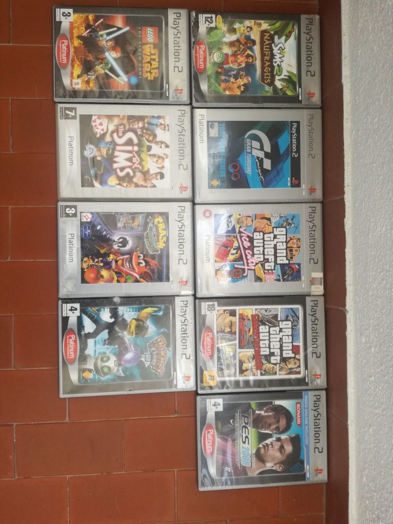 V/ Jogos Playstation 2 e Acessorios PS2, Gameboy Originais ®