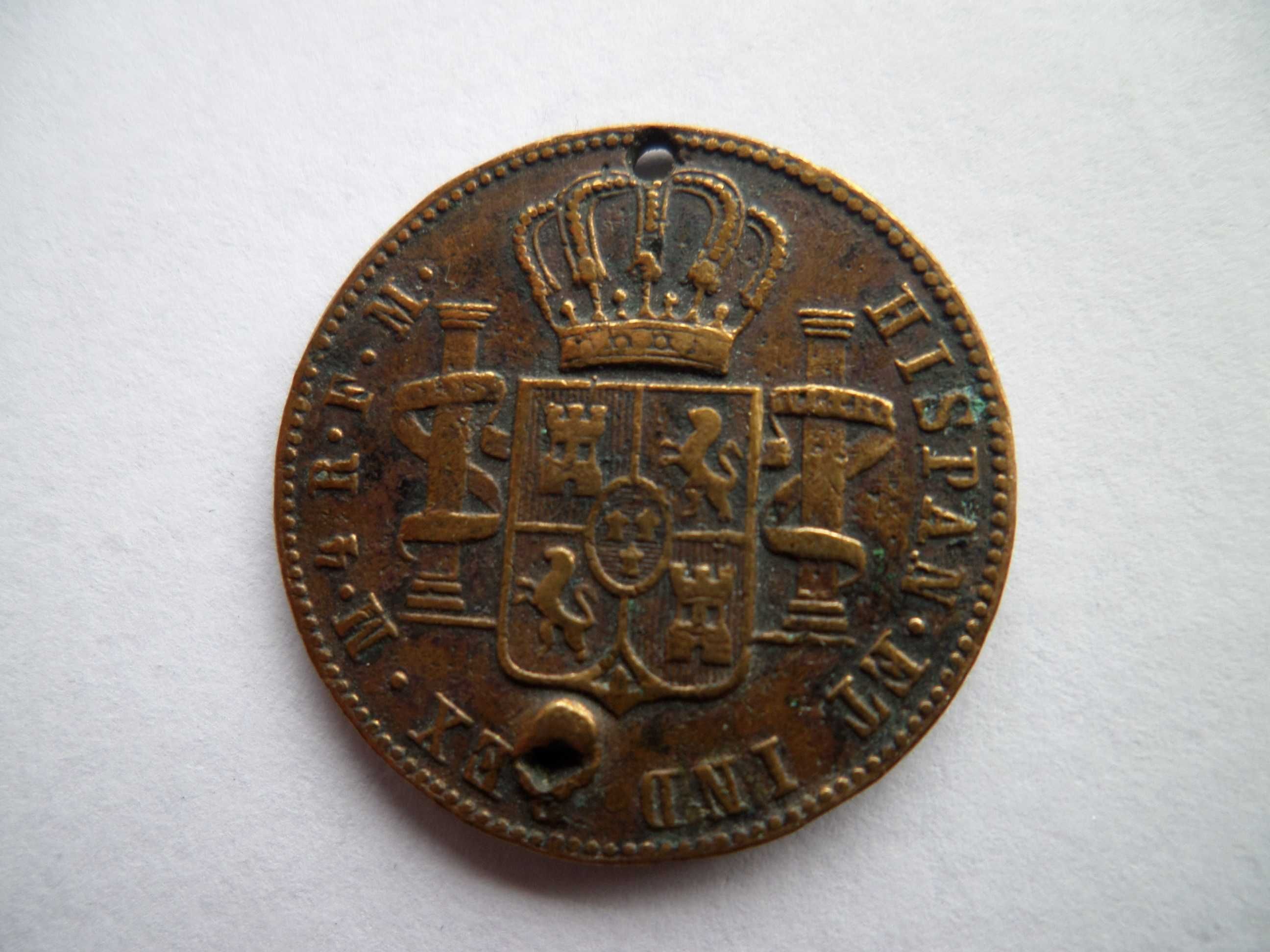 Moeda ou Medalha a identificar.  Espanha