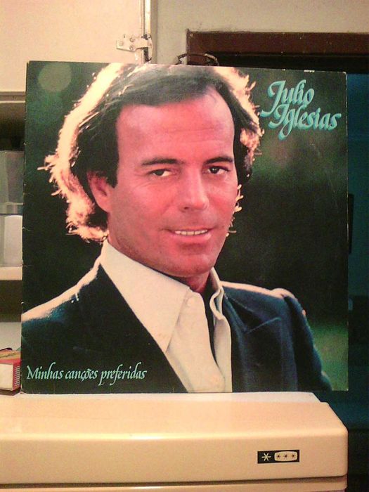 julio iglesias canções preferidas lp disco vinyl -preço já com portes