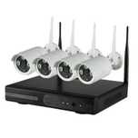 Bezprzewodowy Zestaw Monitoringu HD NVR 4 x Kamera WiFi Monitoring