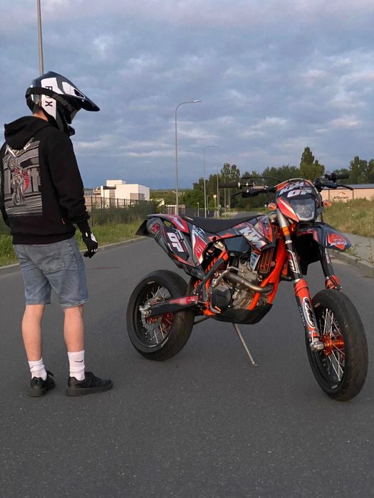 Ktm exc 350 six days SUPERMOTO [ CMT carbon, akrapovic, twenty]