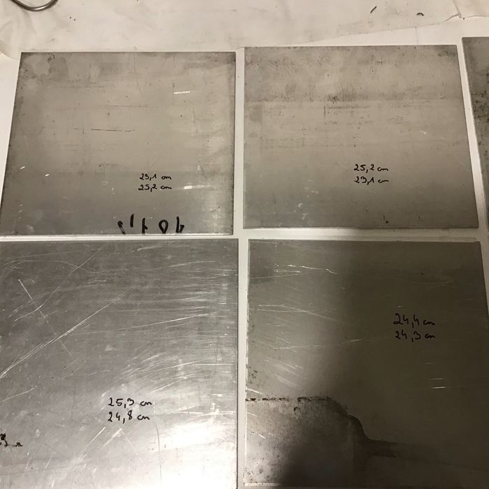 Formatka aluminium 6 sztuk 5 mm