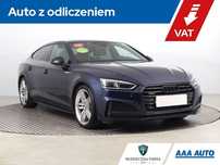 Audi A5 45 TFSI S-Line , Salon Polska, Serwis ASO, Automat, VAT 23%, Skóra,