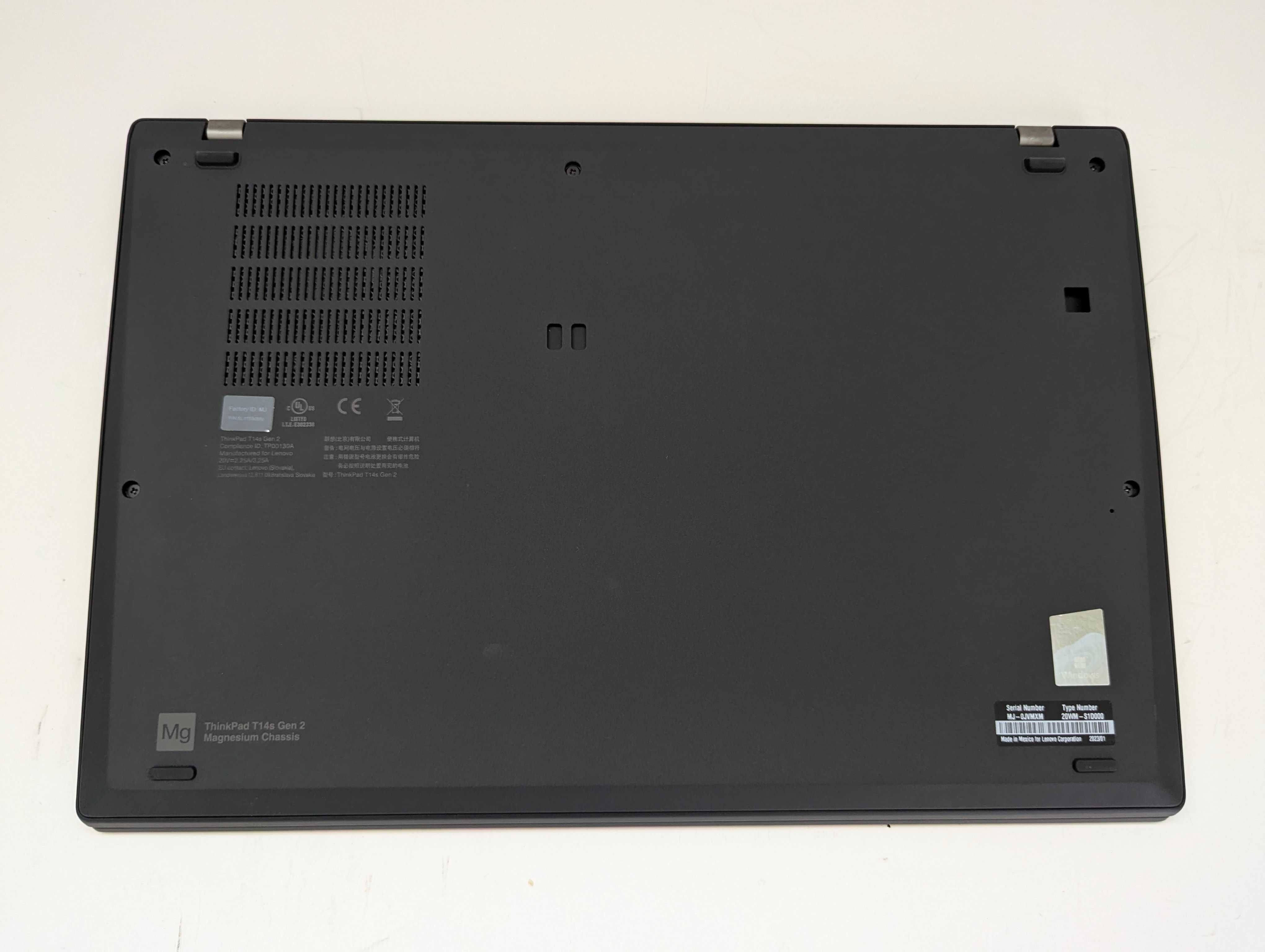 14" Lenovo Thinkpad T14s Gen2 (i5-1135G7, 16GB, nvme 512, IrisXE, NFC)