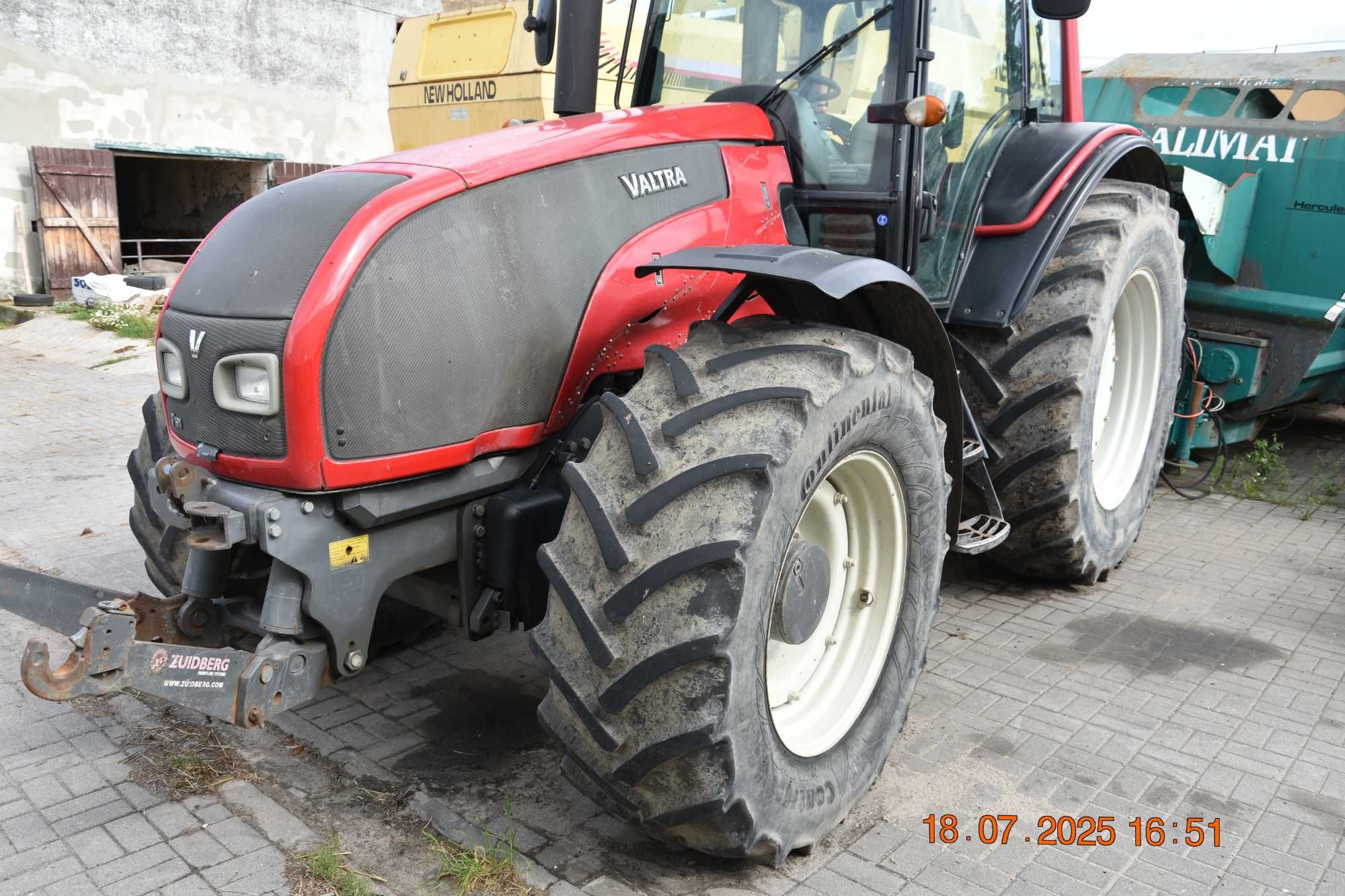 Valtra T 191, tuz, miękka oś