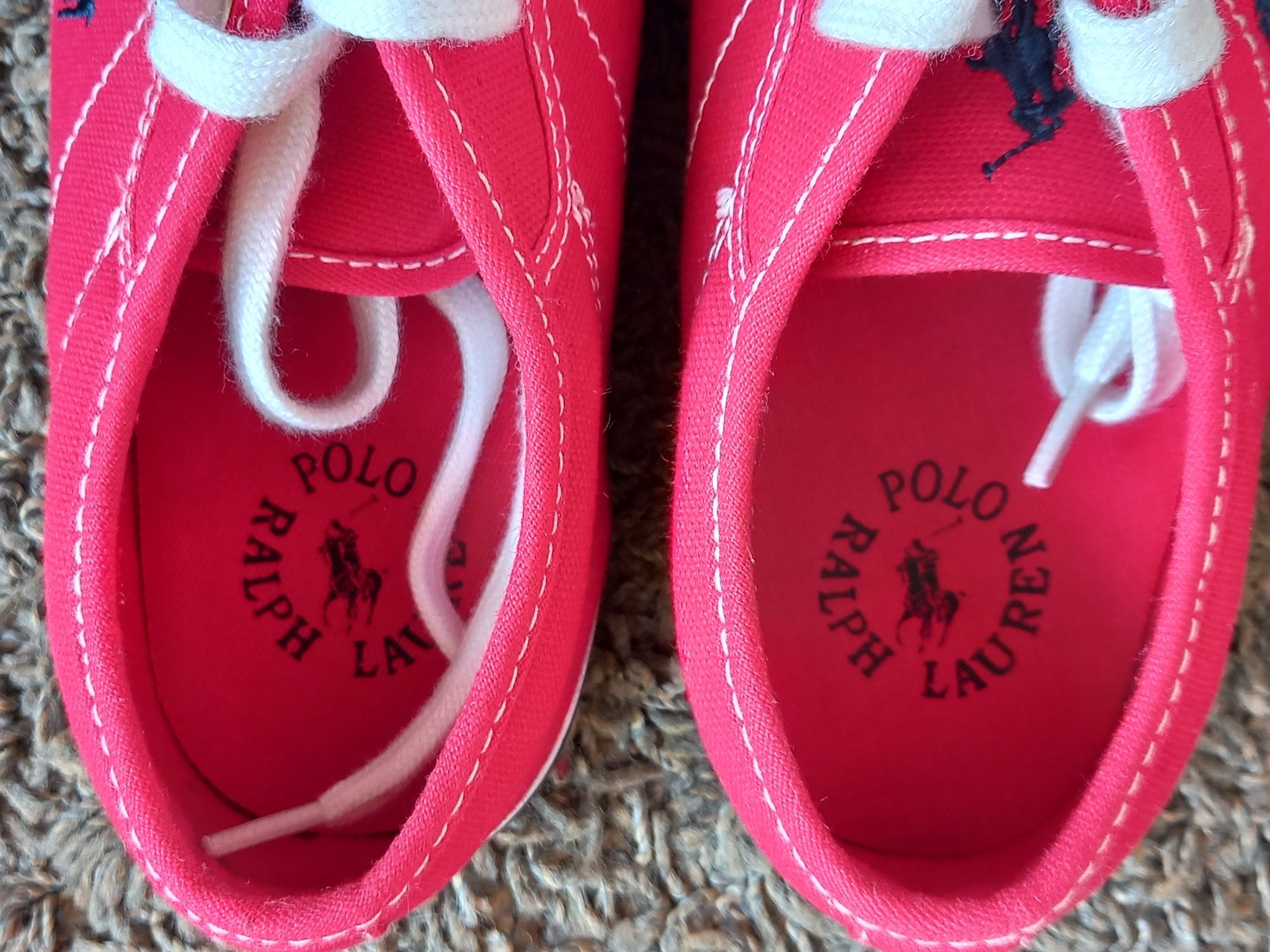 Nowe trampki Ralph Lauren roz.36.5