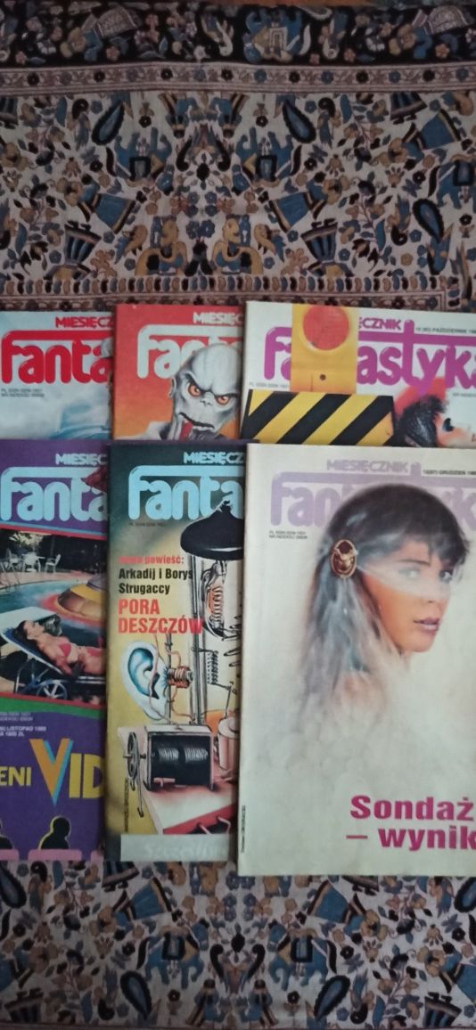 Miesięcznik Fantastyka - rocznik 1989.