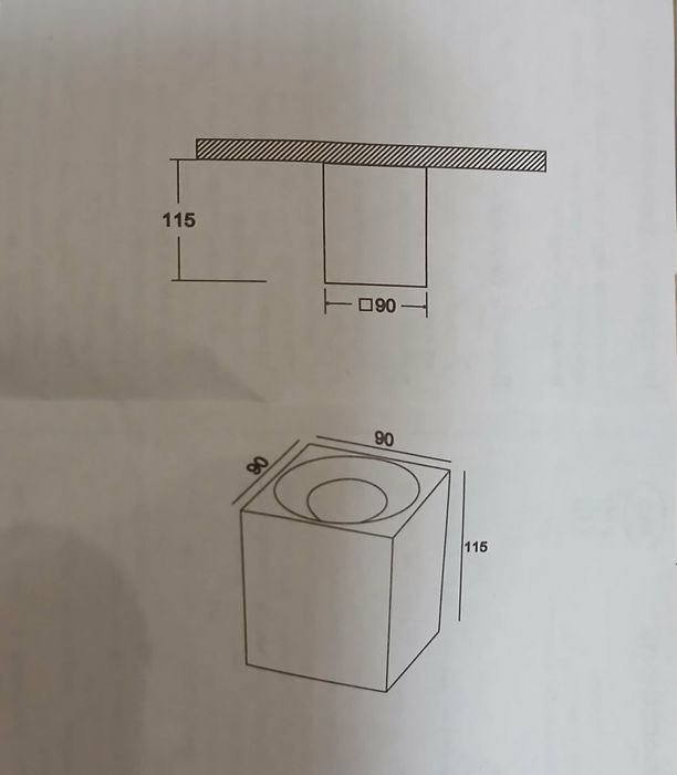 Продам тубуси накладні і точкові лед світильни