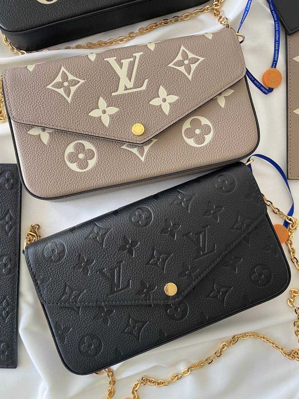 Клатч Louis Vuitton Pochette Metis Black в ідеальному стані