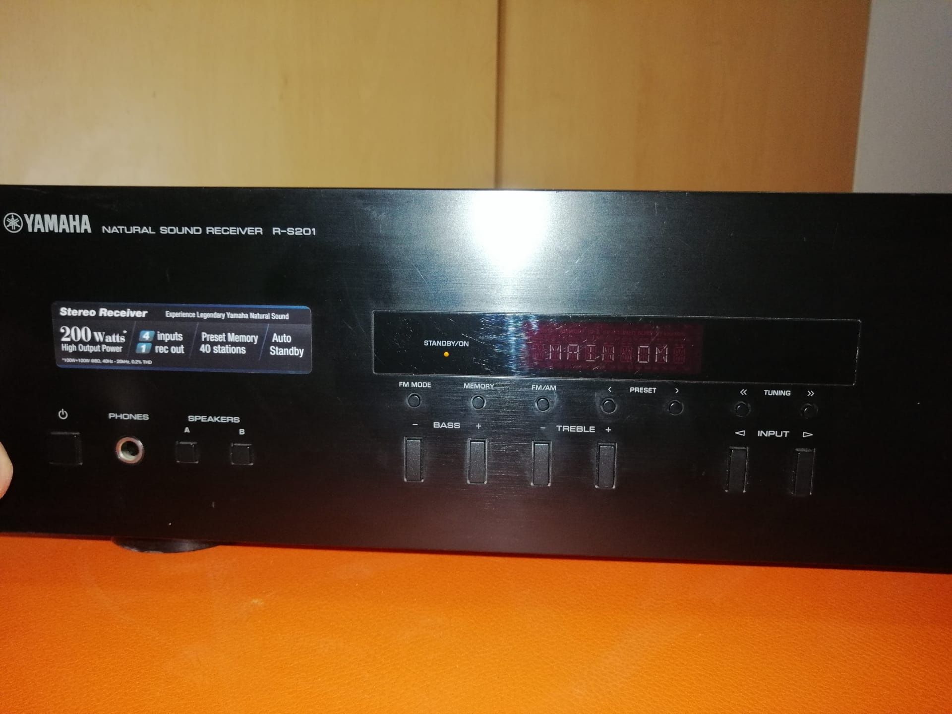 Receiver yamaha r-s201