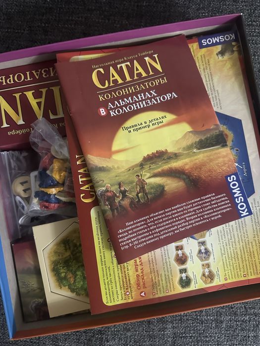 Настільна гра Catan  / Колонізатори російською