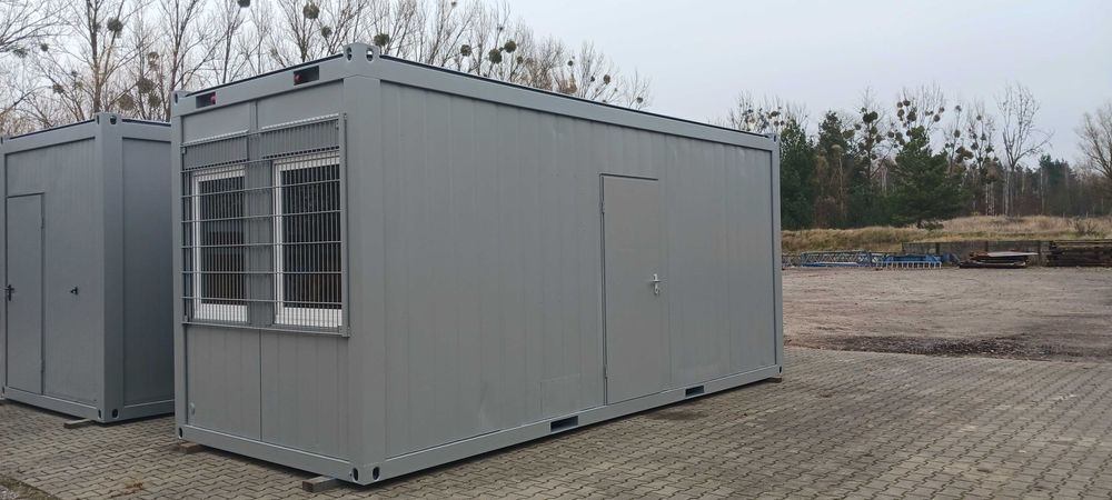 Kontener 20' biurowy socjalny z łazienką oraz kuchenką