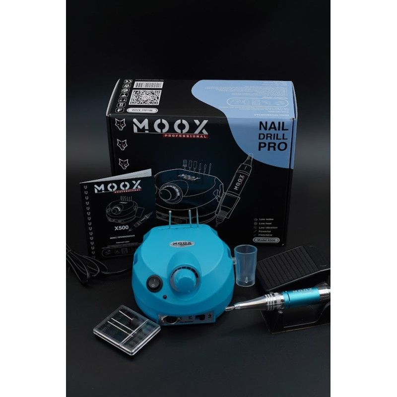 Фрезер для маникюра и педикюра Moox X500 ZS 601 на 45000 оборотов 65 w