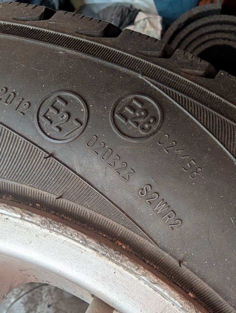 Диски з зимовою резиною r14 Volkswagen
