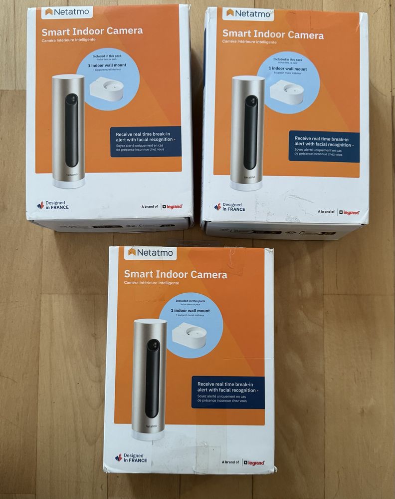 Kamera wewnętrzna Netatmo Welcome. Apple Home