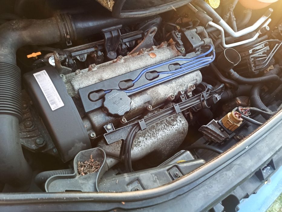 Silnik AUA kompletny 1.4 16V Audi A2 Seat Skoda Skrzynia Eyx