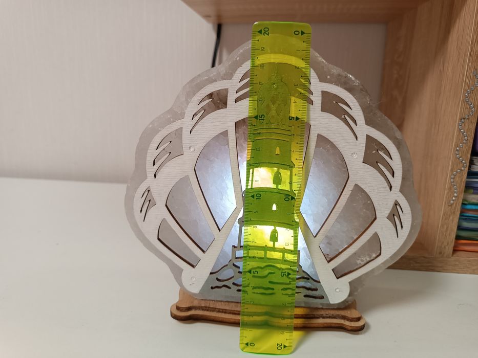 Соляний світильник Маяк