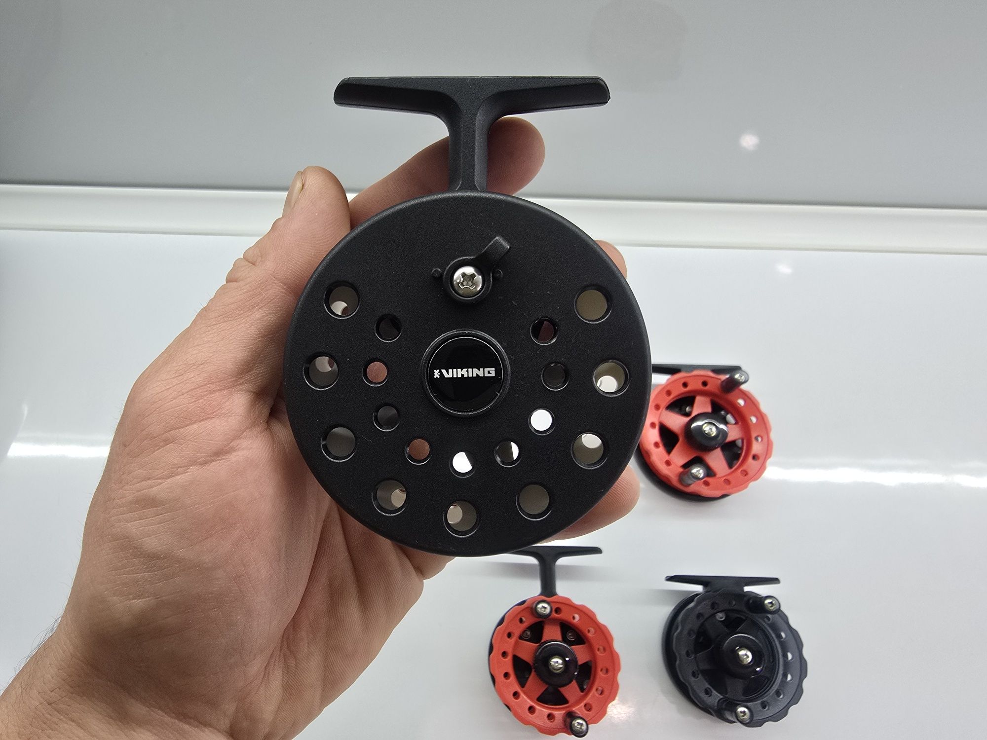 Зимова котушка Viking Ise Pro, для балансира, болонська, до вудки