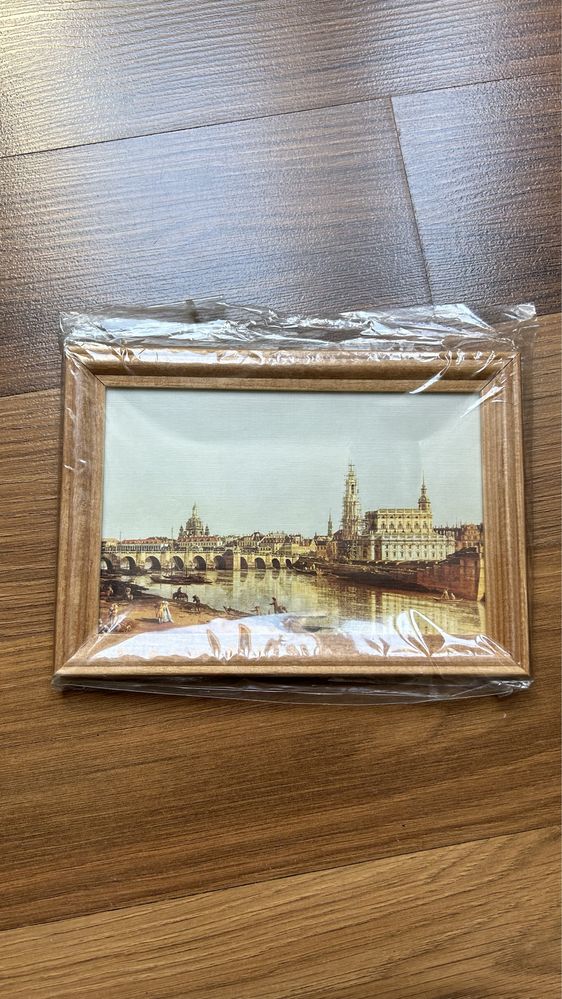 Obraz reprodukcja obrazek Canaletto Dresno 12,3 cm x 17,5 cm