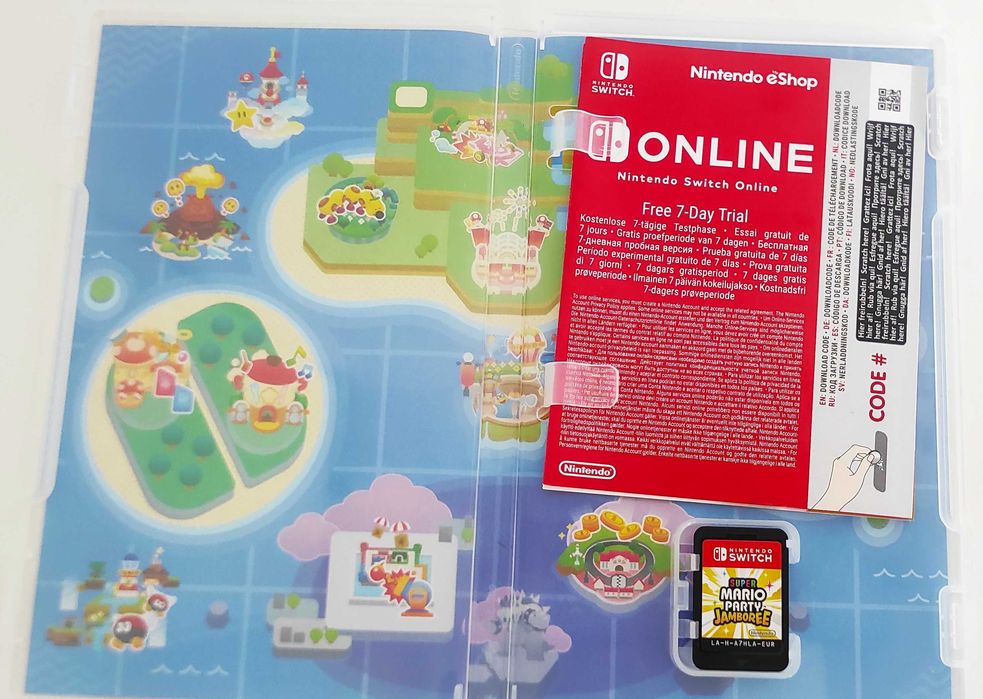 Super Mario Party Jamboree  - Nintendo Switch - Jogo - 24H Envio