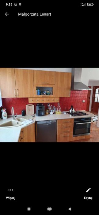 Szafki kuchenne w bardzo dobrym stanie.