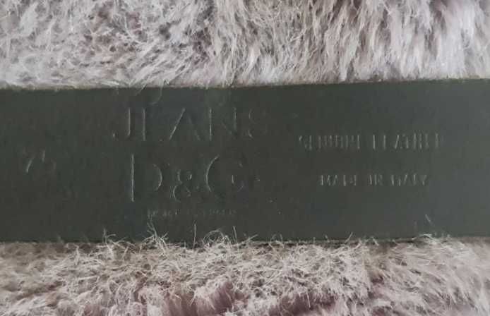 Ремінь ремень пояс DOLCE & GABBANA Італія шкіра оригінал