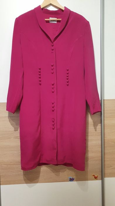 Шёлковое платье на подкладке Betty Barkley 18p