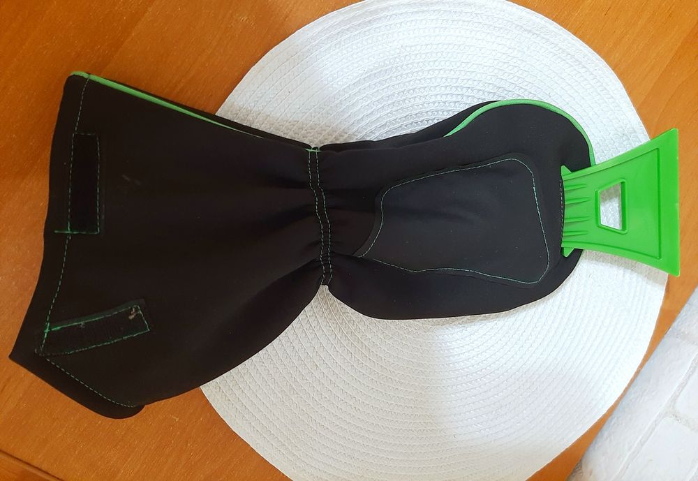 Перчатка-муфта  со  скребком  для льда