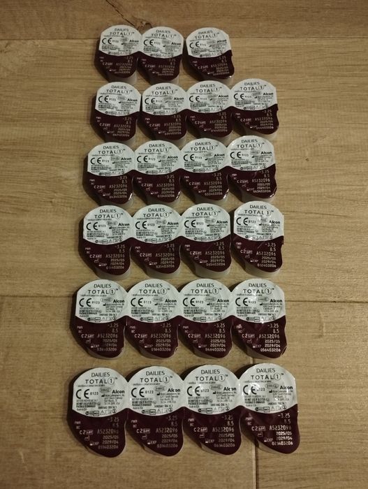 Soczewki Dailes Total 1 -3,25