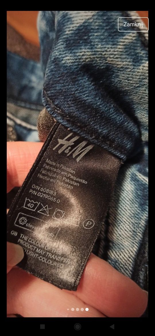 Sg Jeansy 164 dżinsy 164 dziewczęce dla nastolatki rurki spodnie jeans