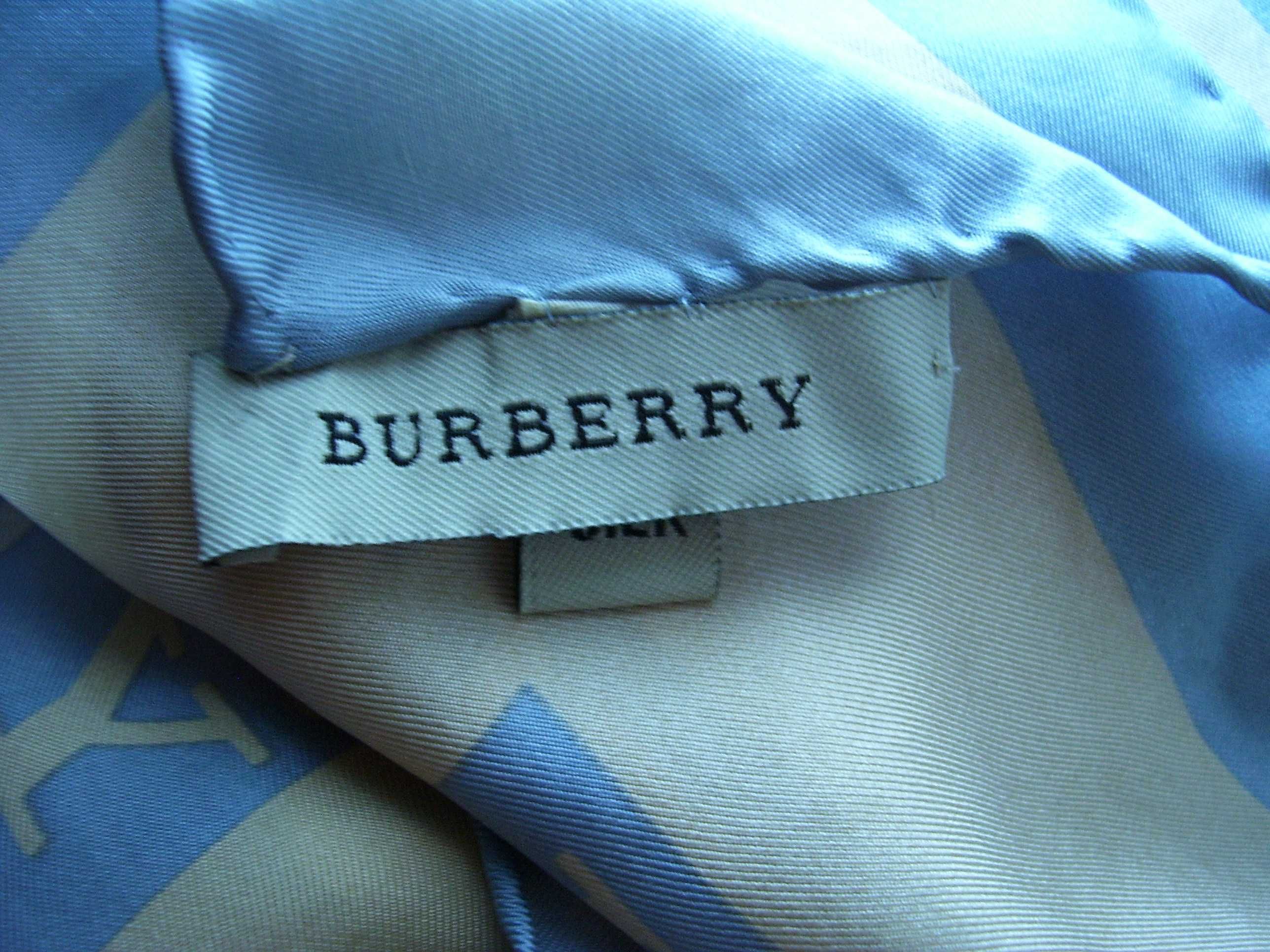 Apaszka Burberry -vintage -jedwab