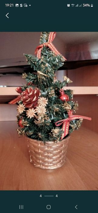 Ялинка маленька, новорічна прикраса, нова