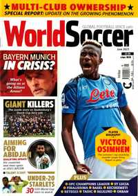 Kultowy Magazyn World Soccer V.Osimhen Biografia Czerwiec '23 piłka
