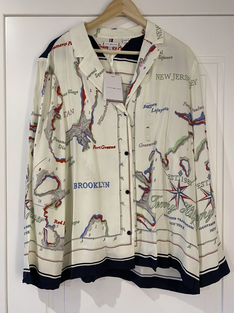 Tommy Hilfiger женский жакет рубашка пиджак блуза 48/50