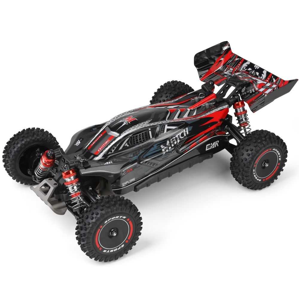 Carro RC Buggy XK Wltoys 124010 Li-po 4x4 55Km/h