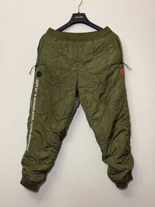 Spodnie Bape x Alpha Industries