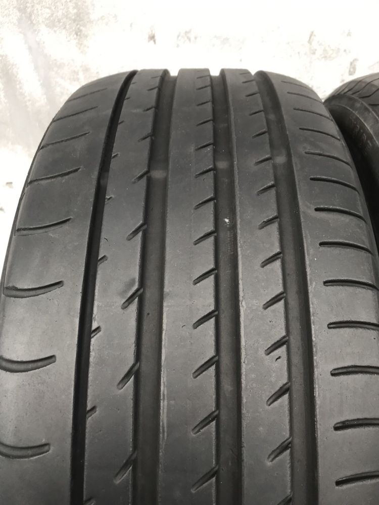 Шины Yokohama Advan 225/45r17 Пара Лето Б/у Склад Оригинал