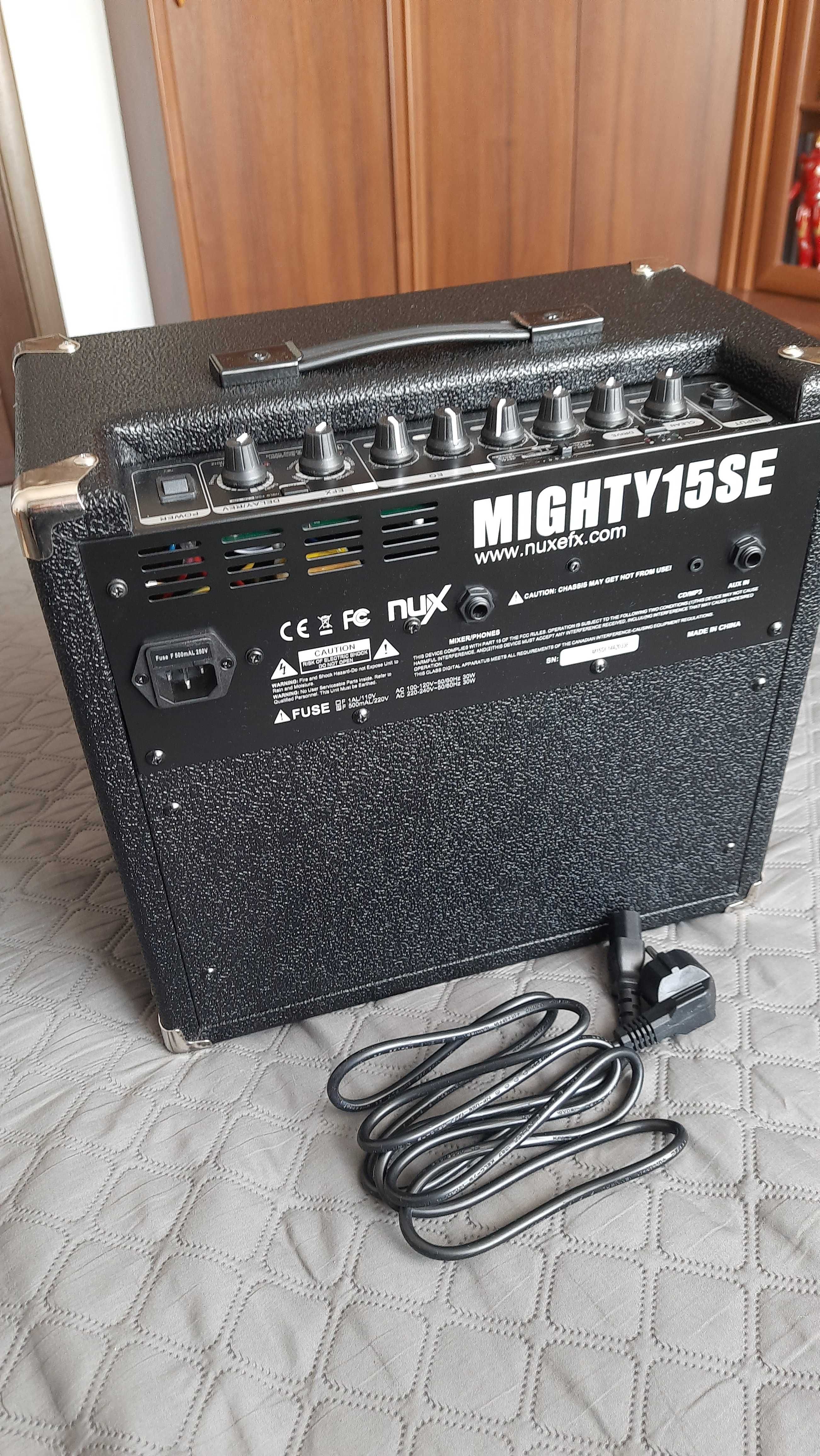 Гітарний комбопідсилювач NUX Mighty 15SE